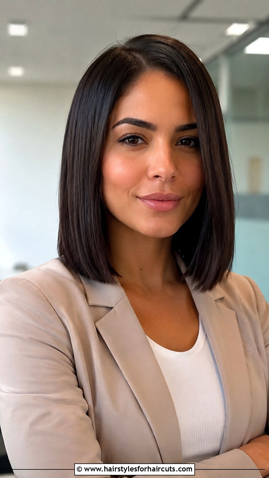 Cuban Straight Lob - 25 cuban hairstyles - 25 cuban hairstyles