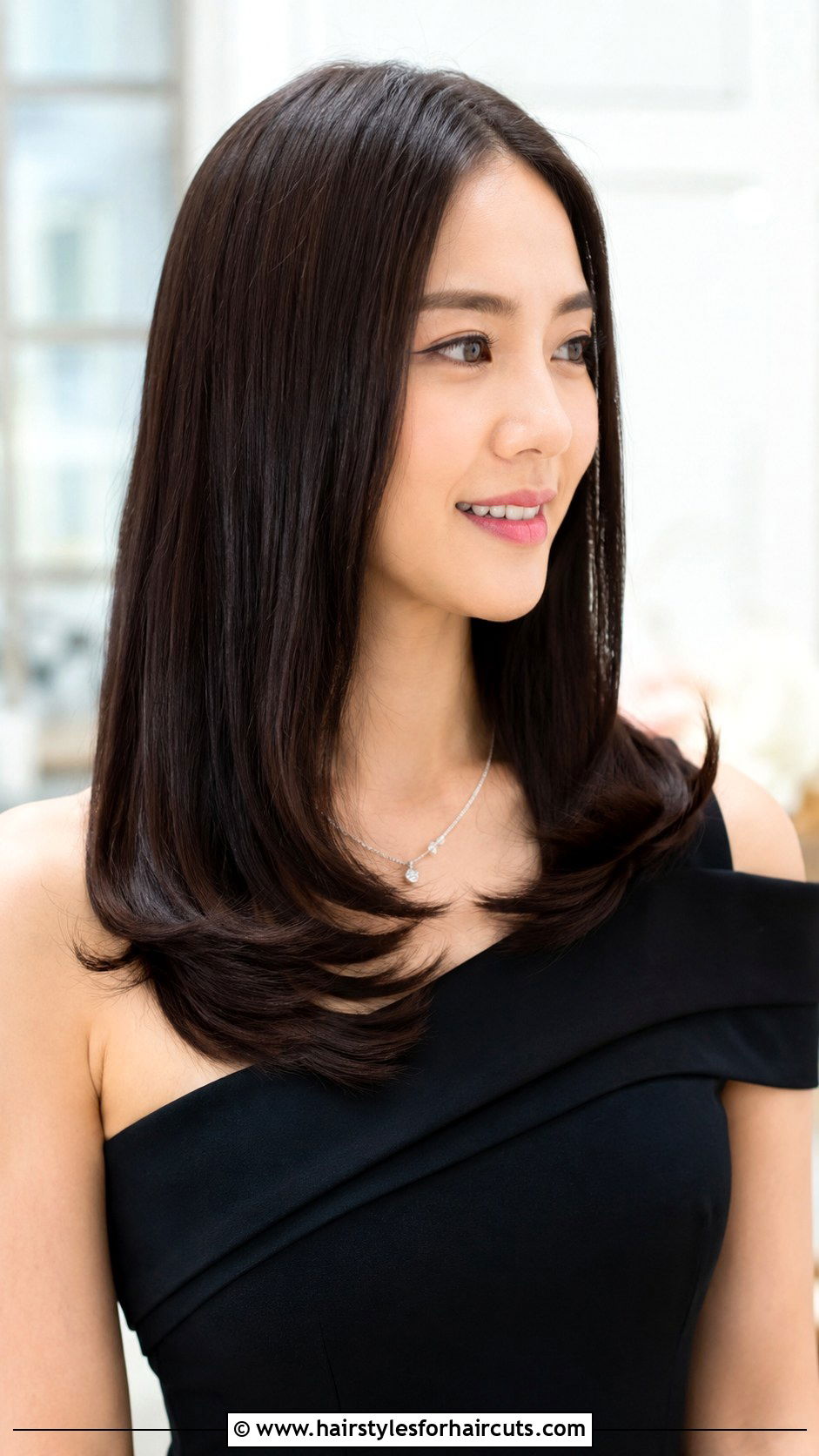 Curled Ends Straight Hair - 25 down prom hairstyles straight hair - 25 down prom hairstyles straight hair
