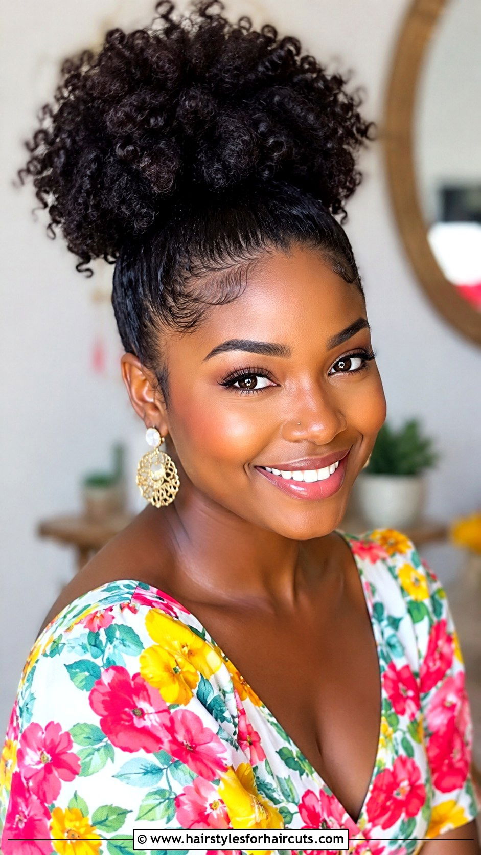 Curly Afro Bun Black Hair - 25 elegant bun hairstyles for black hair - 25 elegant bun hairstyles for black hair