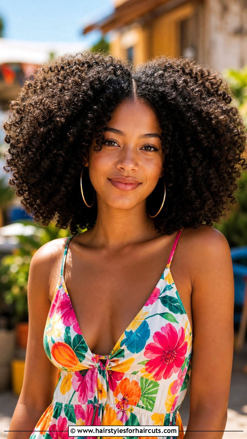 Curly Afro Middle Part - 25 middle part haircuts curly hair - 25 middle part haircuts curly hair
