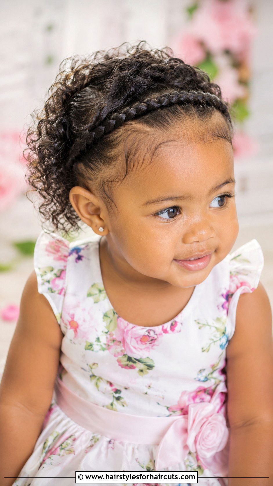 Curly Baby Braid Crown - 25 curly baby hairstyles - 25 curly baby hairstyles