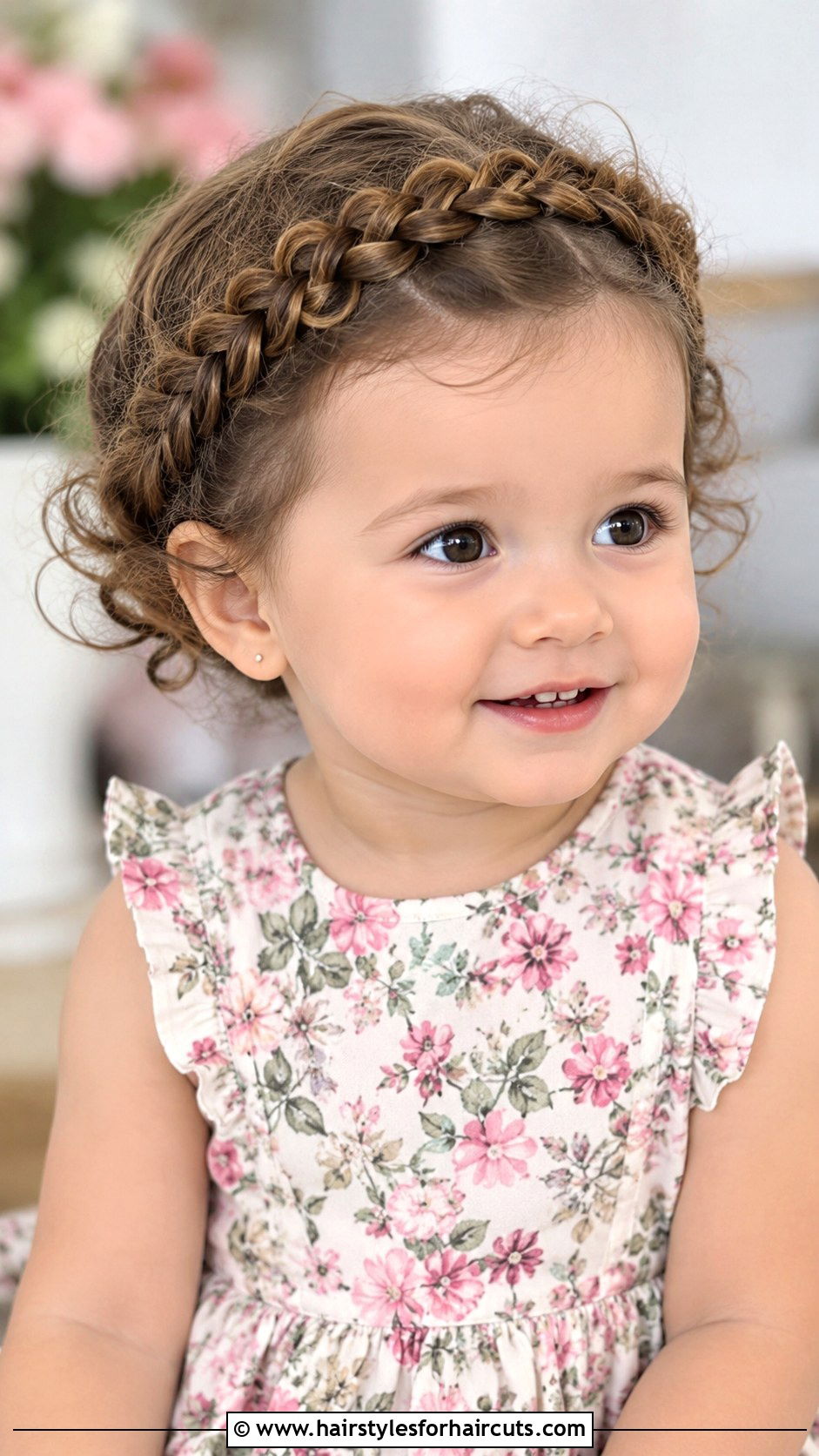Curly Baby Halo Braid - 25 curly baby hairstyles - 25 curly baby hairstyles