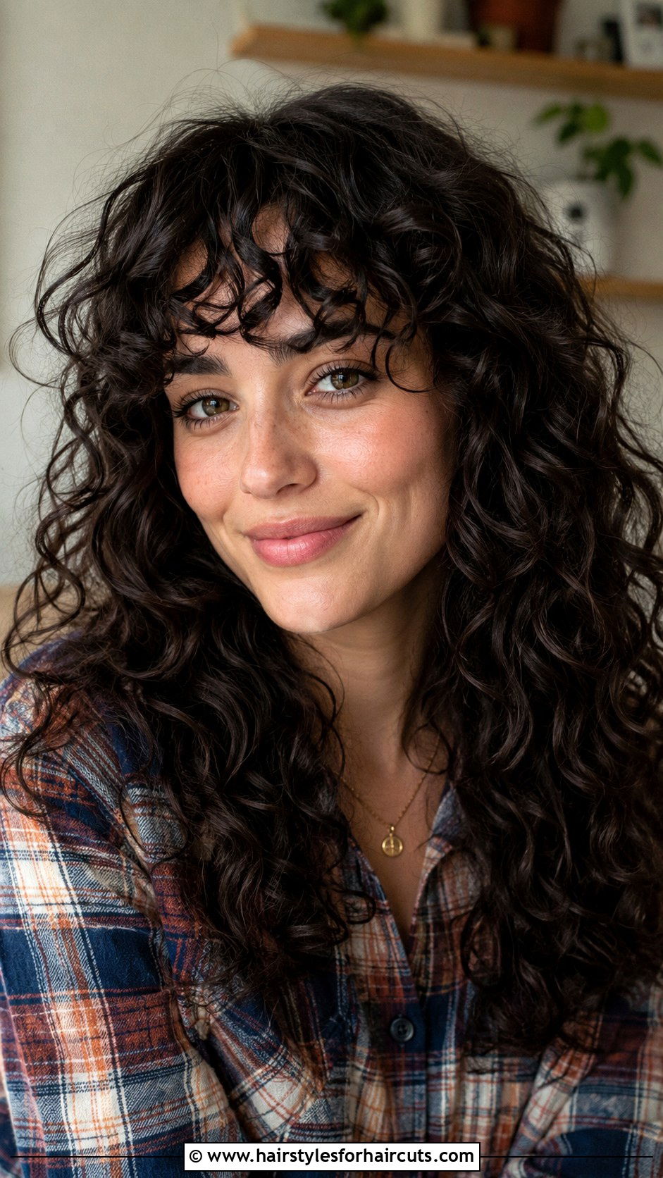 Curly Bangs - 25 black curly hair haircuts - 25 black curly hair haircuts