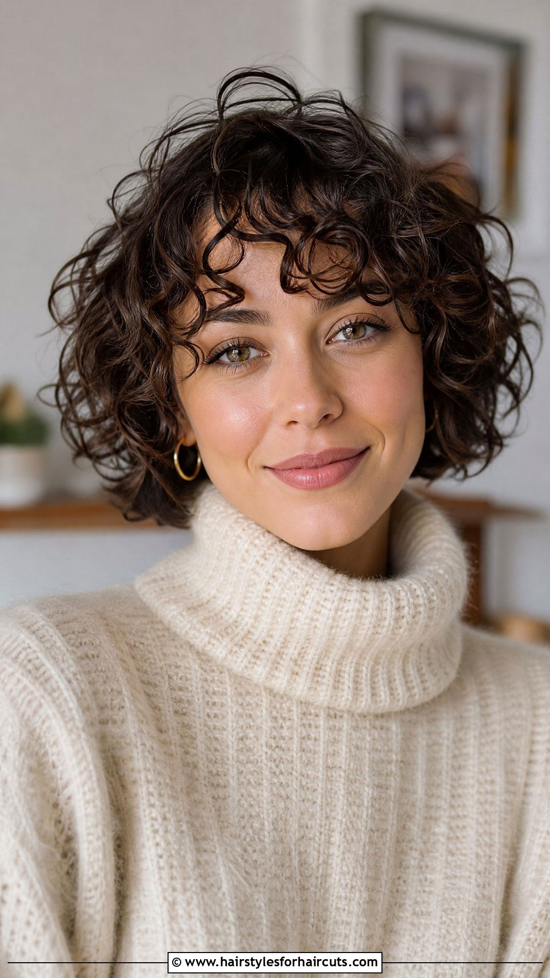 Curly Bangs Wave Nouveau Short Hair - 25 wave nouveau hairstyles for short hair - 25 wave nouveau hairstyles for short hair