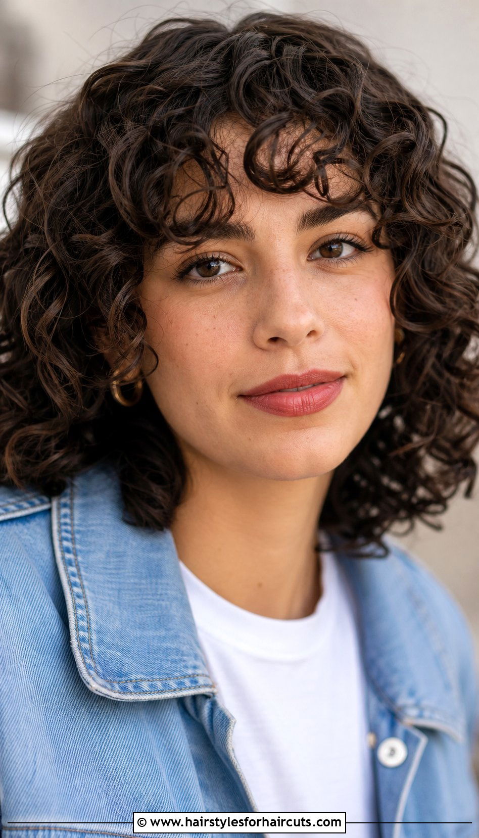 Curly Bangs With Shoulder Length Hair - 25 curly hairstyles tips - 25 curly hairstyles tips