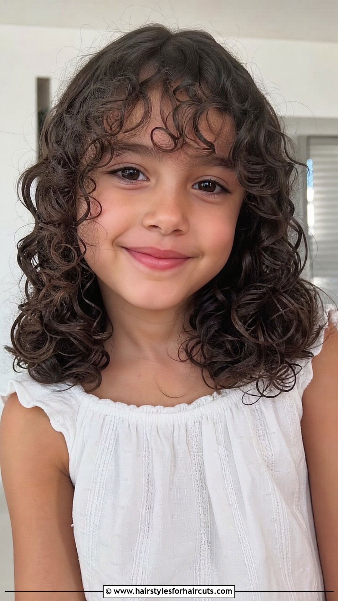 Curly Bangs With Shoulder Length Hair - 25 haircuts for curly hair girl kid - 25 haircuts for curly hair girl kid