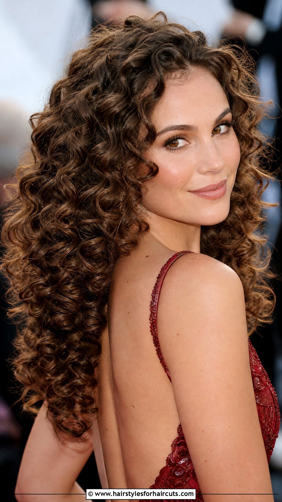 Curly Barrel Curls Down - 25 wedding guest hairstyles curly hair - 25 wedding guest hairstyles curly hair