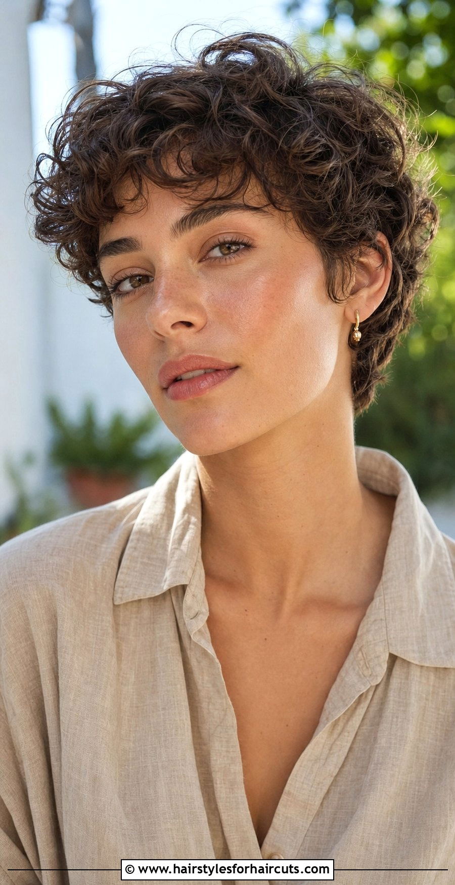 Curly Bixie Haircut - 25 haircuts for really curly hair - 25 haircuts for really curly hair