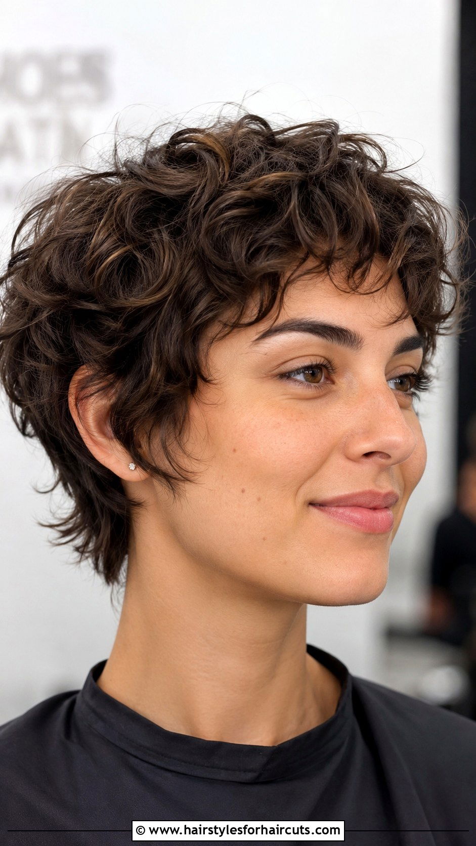 Curly Bixie Haircut - 25 curly haircuts salon - 25 curly haircuts salon