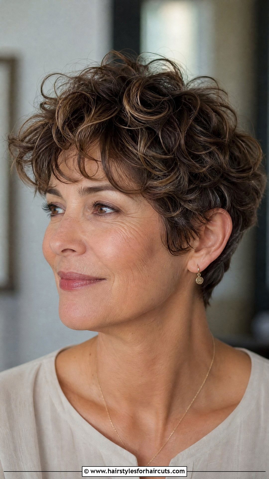 Curly Bixie Haircut Over 50 - 25 youthful hairstyles over 50 curly hair - 25 youthful hairstyles over 50 curly hair