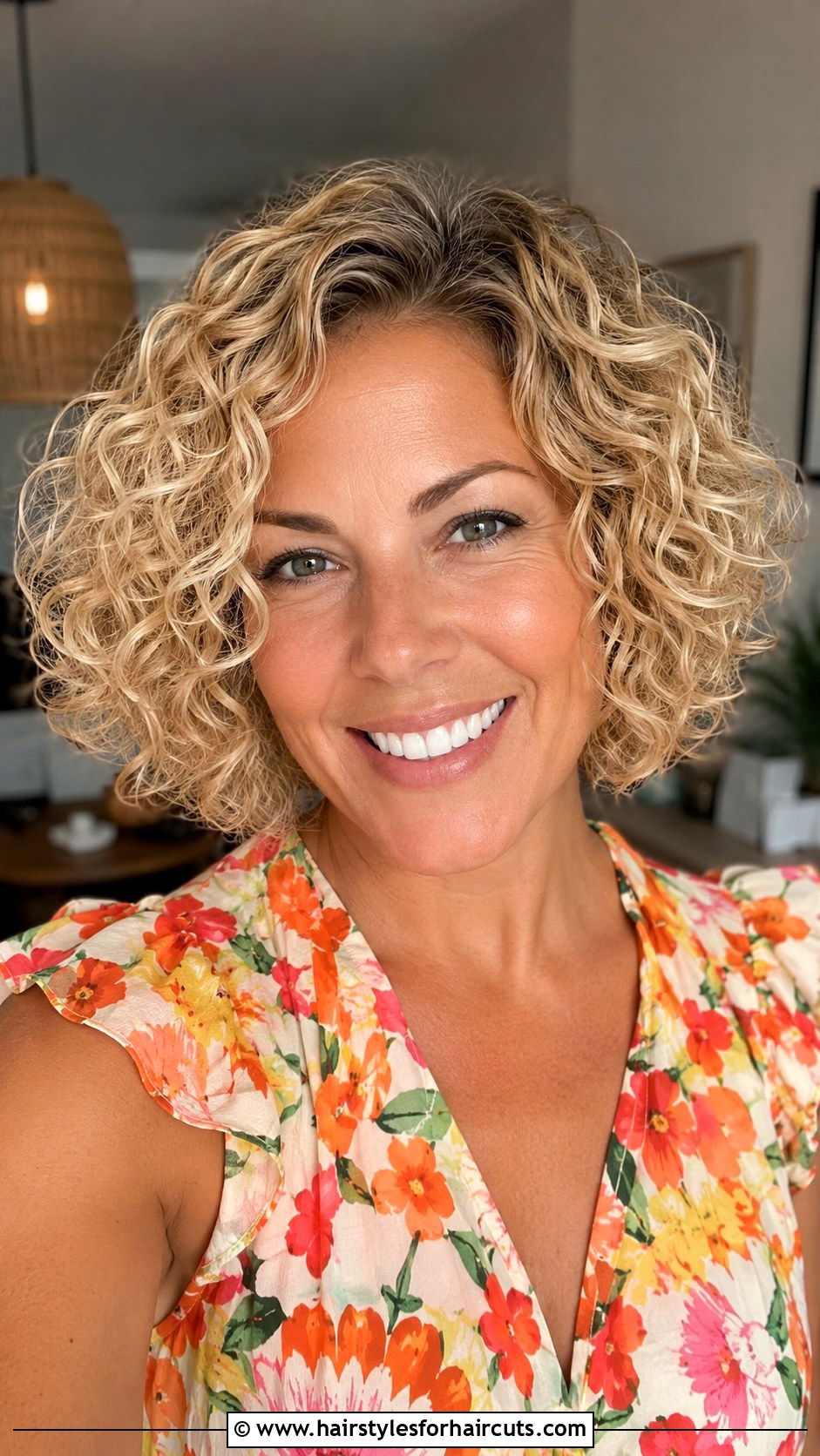 Curly Blonde Bob - 25 short blonde hairstyles for thin hair - 25 short blonde hairstyles for thin hair