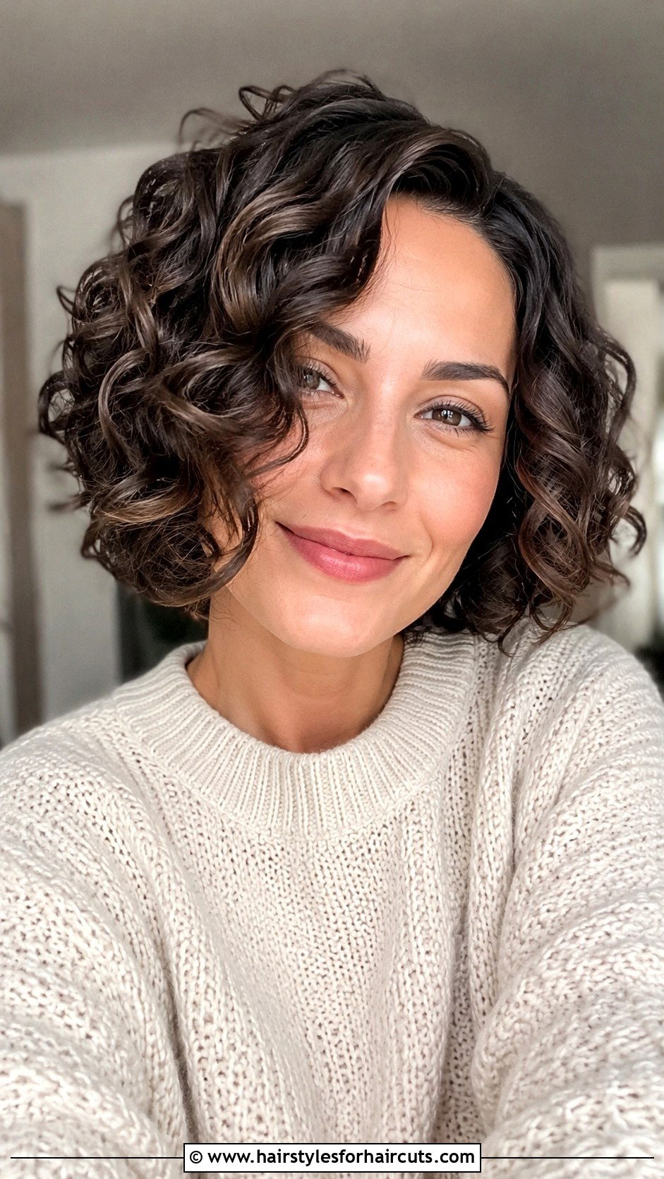 Curly Bob - 25 black hairstyles for thin hair over 50 - 25 black hairstyles for thin hair over 50
