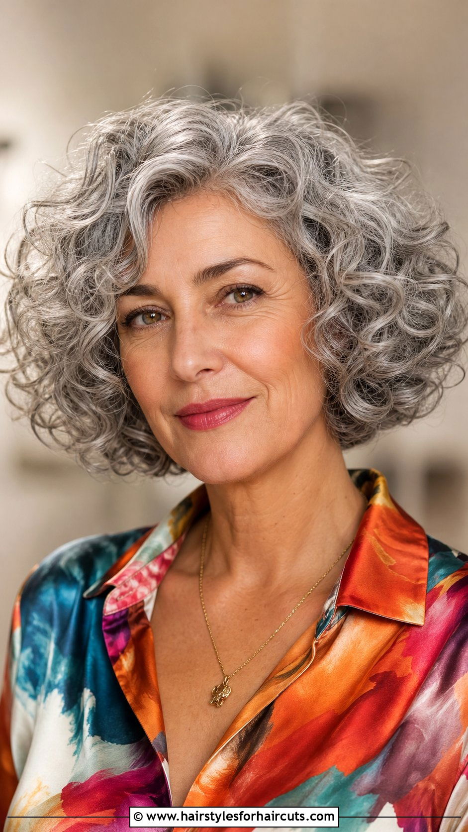 Curly Bob For Gray Hair - 25 hairstyles for gray hair - 25 hairstyles for gray hair