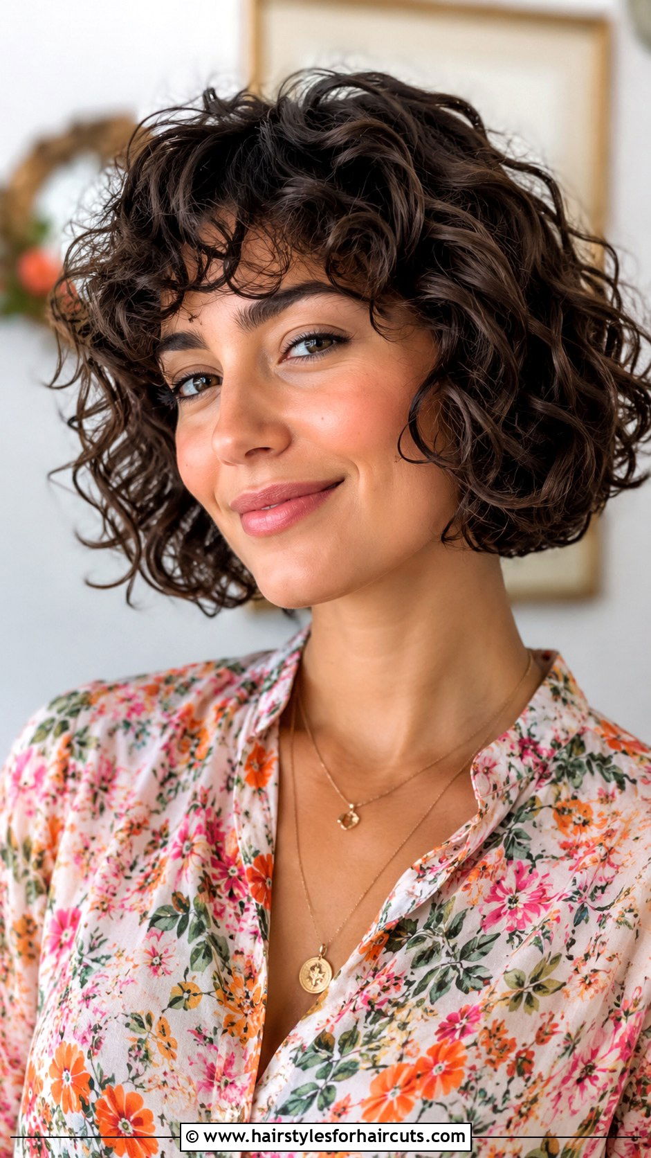 Curly Bob Haircut - 25 hairstyles heart shaped face - 25 hairstyles heart shaped face