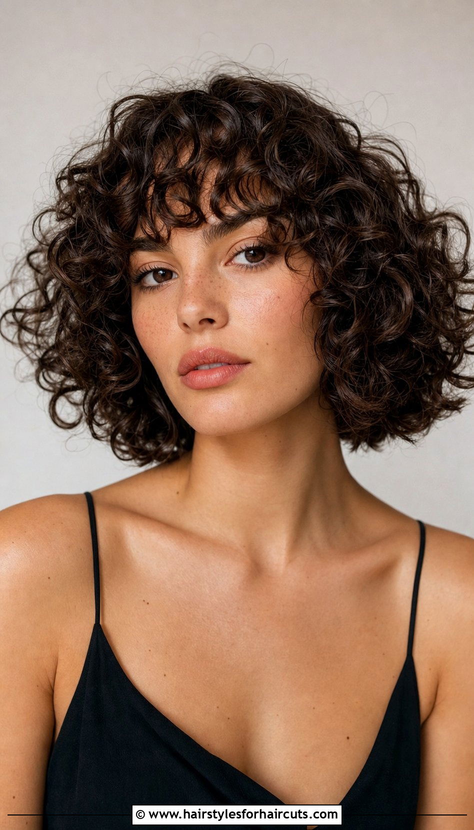 Curly Bob With Bangs - 25 womens haircuts with bangs - 25 womens haircuts with bangs