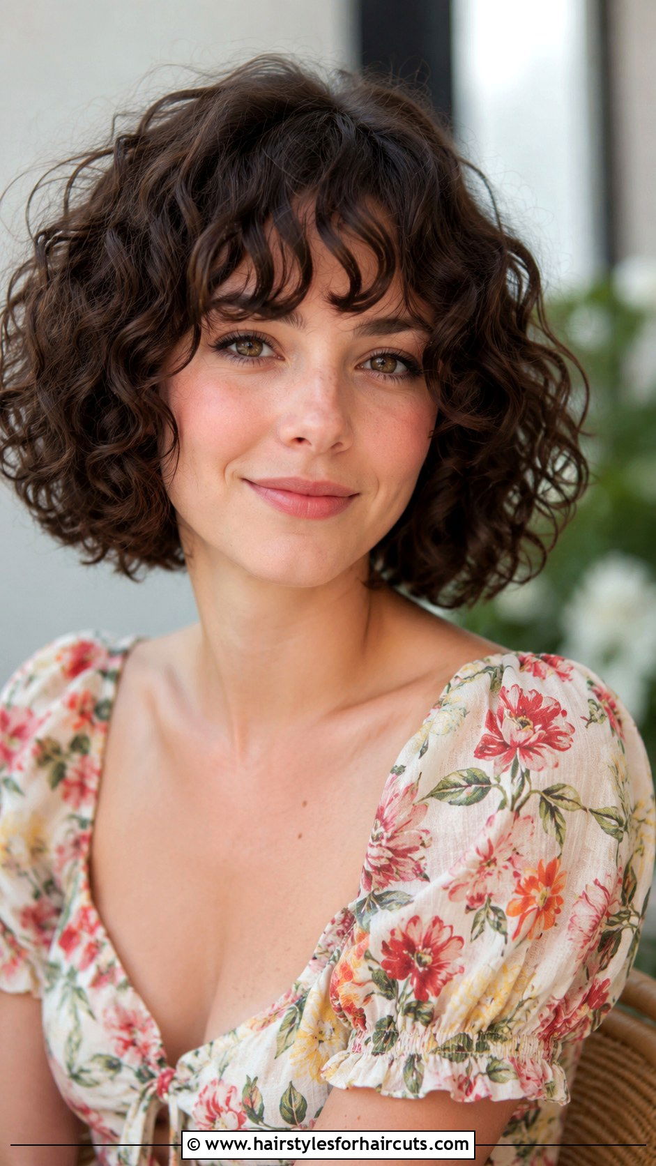 Curly Bob With Bangs - 25 bob hairstyles curly hair - 25 bob hairstyles curly hair