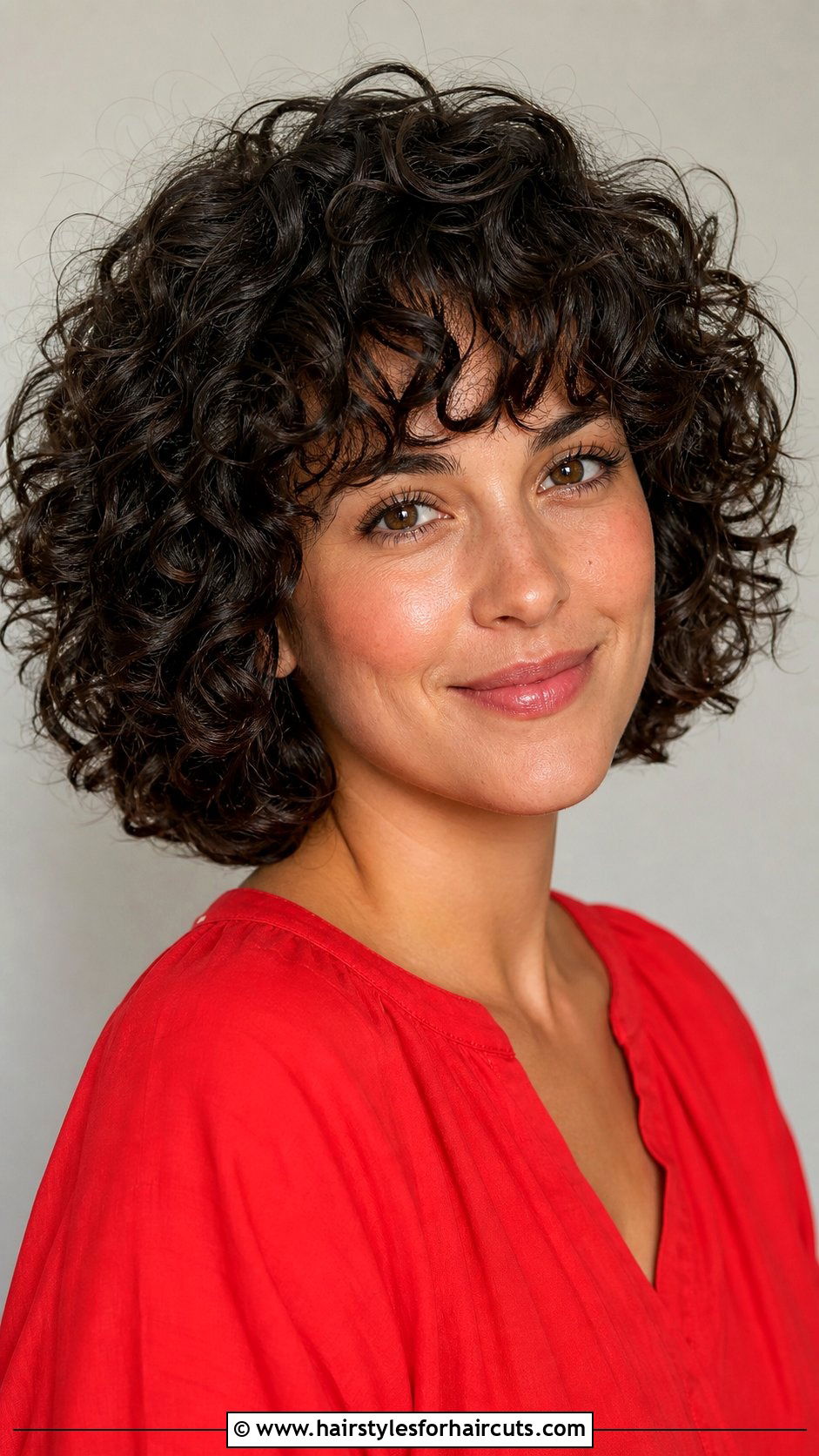 Curly Bob With Side Bangs - 25 side bangs hairstyles - 25 side bangs hairstyles