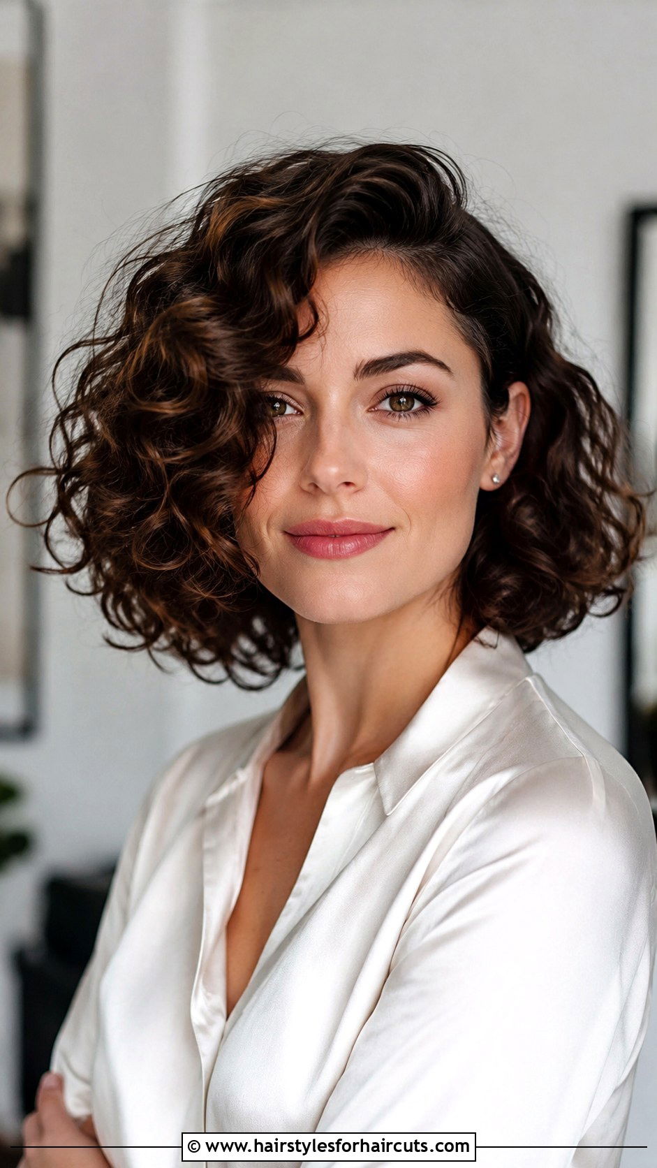 Curly Bob With Side Part - 25 curly hairstyles shoulder length hair - 25 curly hairstyles shoulder length hair