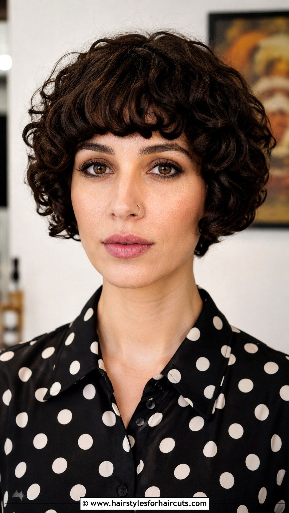 Curly Bowl Cut - 25 curly haircuts salon - 25 curly haircuts salon
