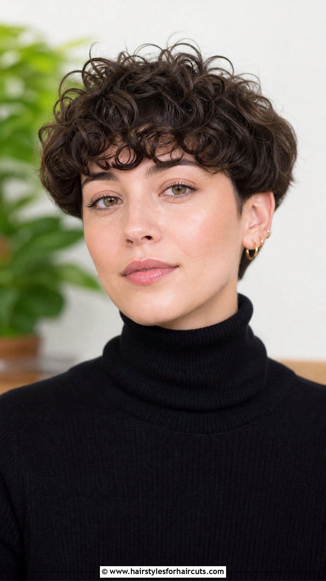 Curly Bowl Cut - 25 edgy haircuts for curly hair - 25 edgy haircuts for curly hair