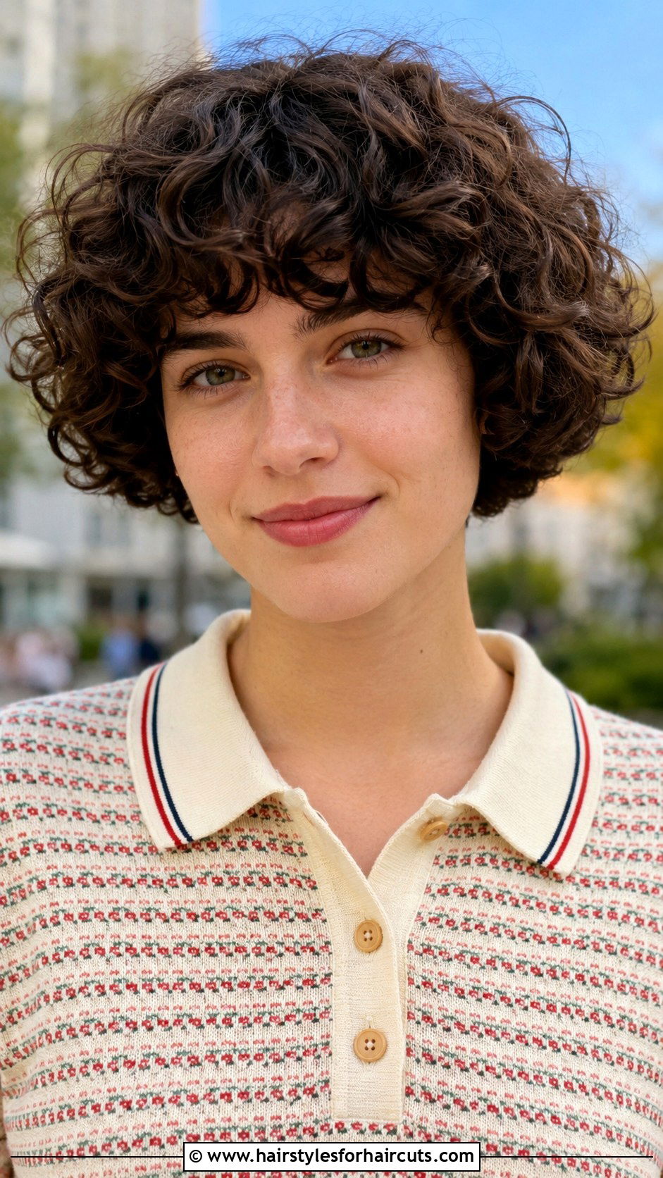 Curly Bowl Cut - 25 good haircuts for wavy curly hair - 25 good haircuts for wavy curly hair