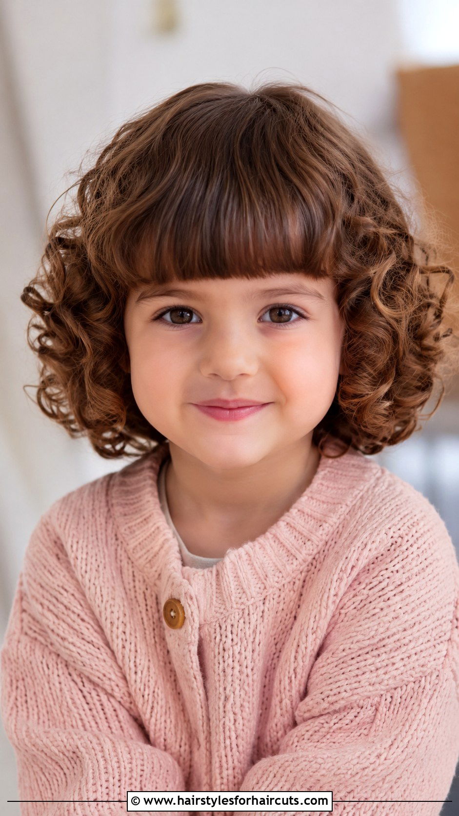 Curly Bowl Cut With Straight Across Bangs - 25 little girl haircuts with bangs curly hair - 25 little girl haircuts with bangs curly hair