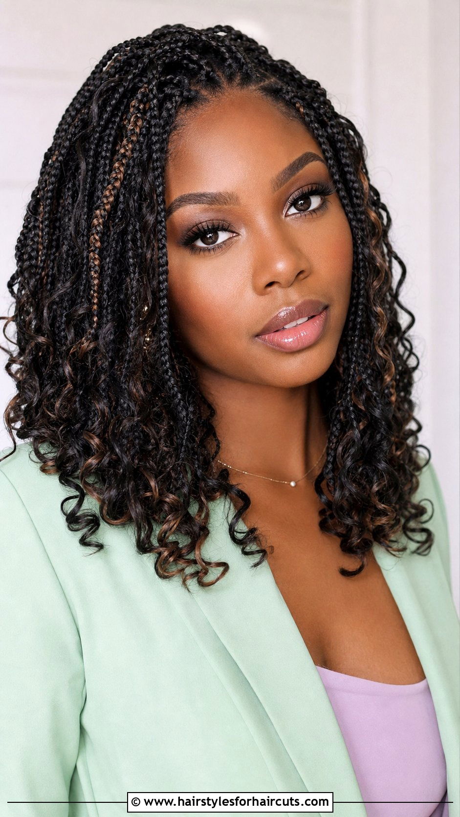 Curly Box Braids - 25 graduation hairstyles for black hair braids - 25 graduation hairstyles for black hair braids