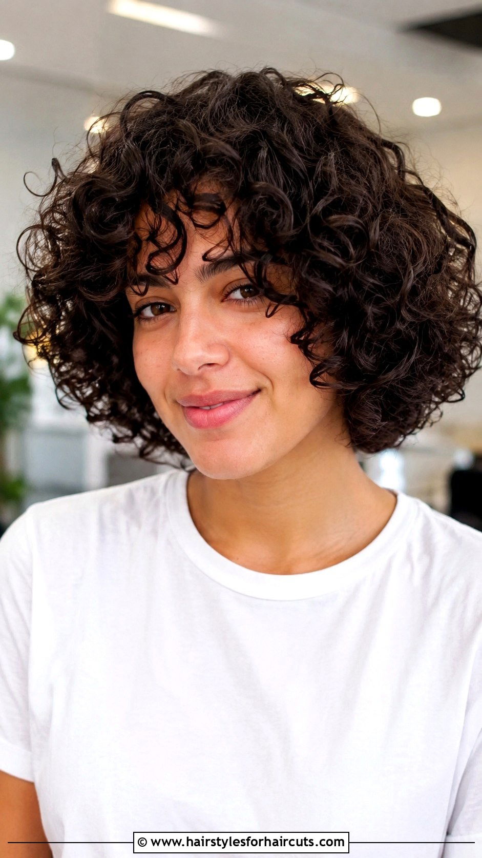 Curly Bubble Haircut - 25 bubble haircuts - 25 bubble haircuts