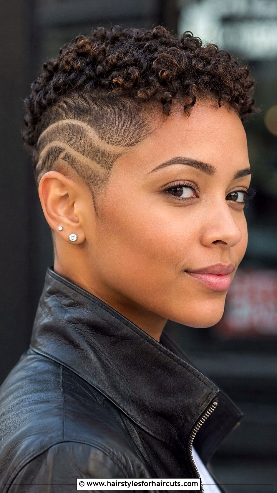 Curly Buzz Cut With Designs - 25 curly hairstyles for thin hair - 25 curly hairstyles for thin hair