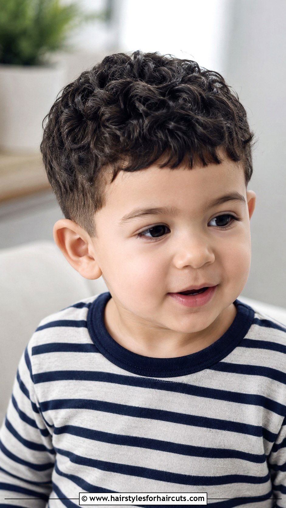 Curly Caesar Haircut - 25 curly hair baby haircuts - 25 curly hair baby haircuts