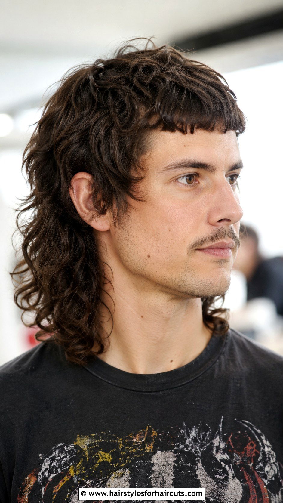 Curly Edgar Mullet - 25 edgar haircuts for curly hair - 25 edgar haircuts for curly hair