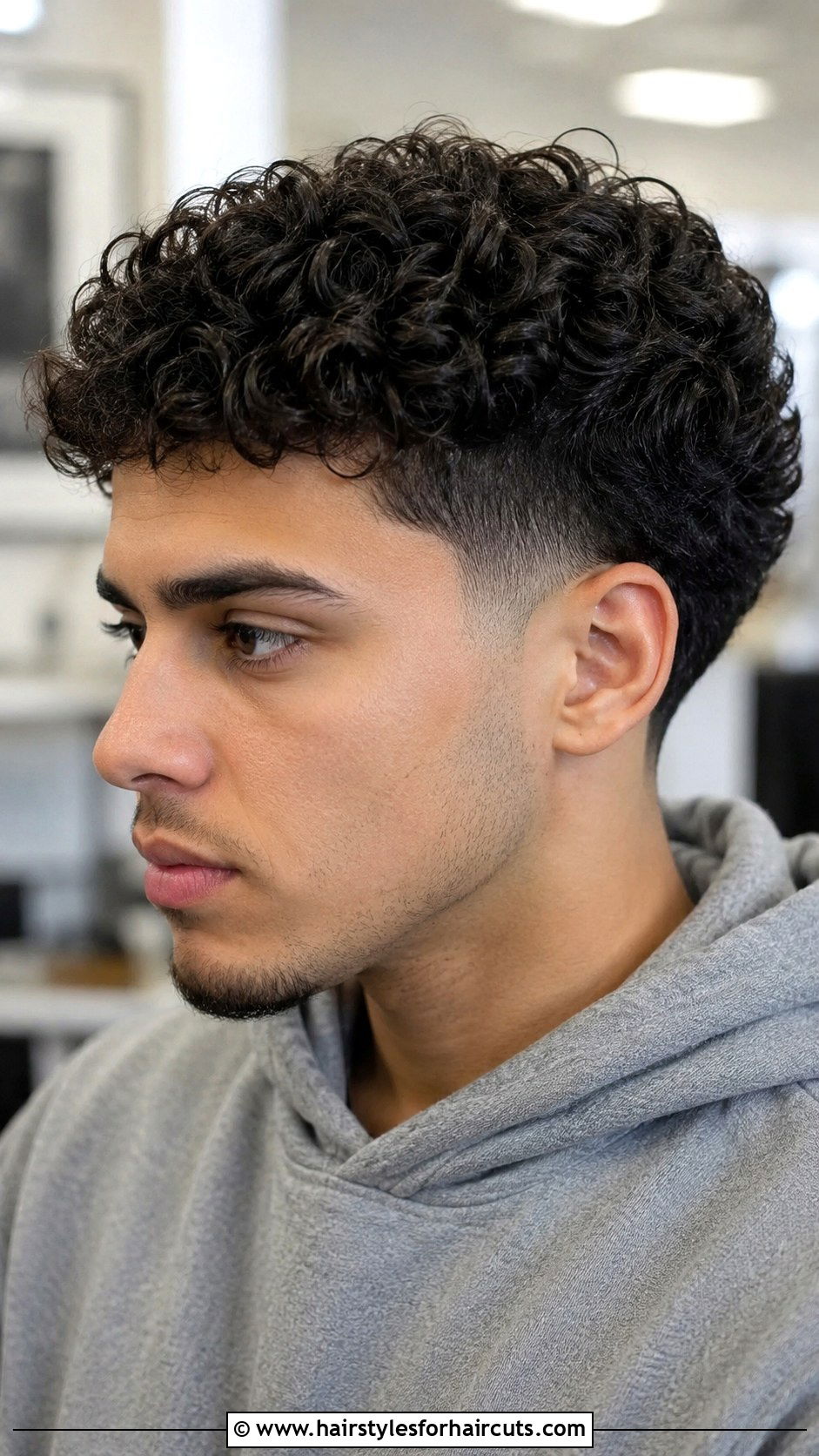 Curly Edgar With Low Drop Fade - 25 edgar haircuts with curly hair - 25 edgar haircuts with curly hair