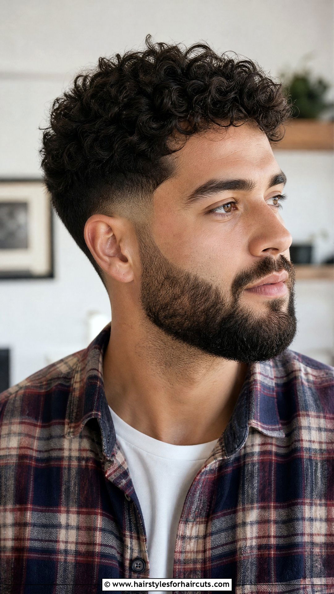 Curly Fade With Beard Blend - 25 trae young haircuts - 25 trae young haircuts
