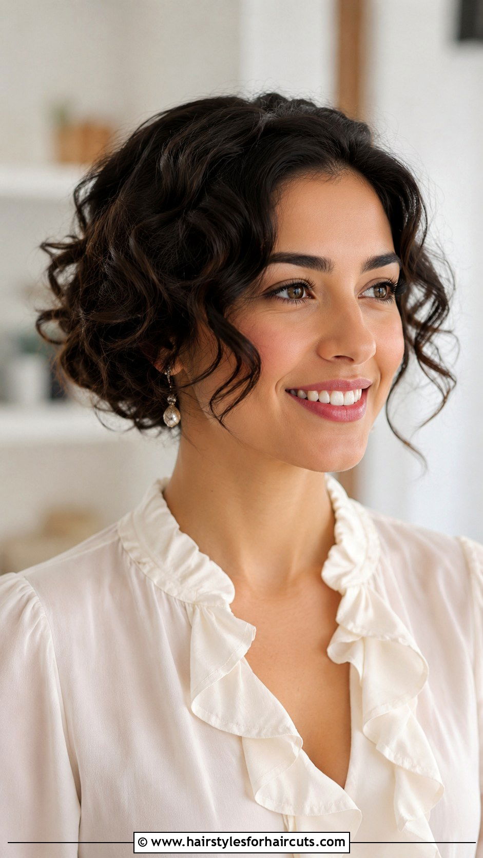 Curly Faux Bob - 25 curly hair 1930s hairstyles - 25 curly hair 1930s hairstyles