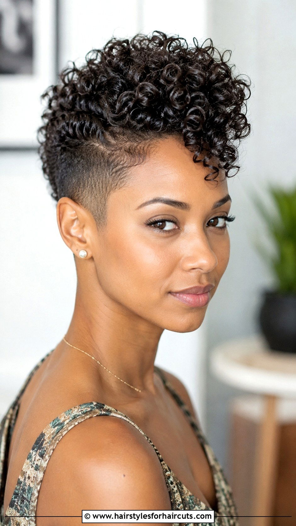 Curly Faux Hawk - 25 curly hair short hairstyles - 25 curly hair short hairstyles