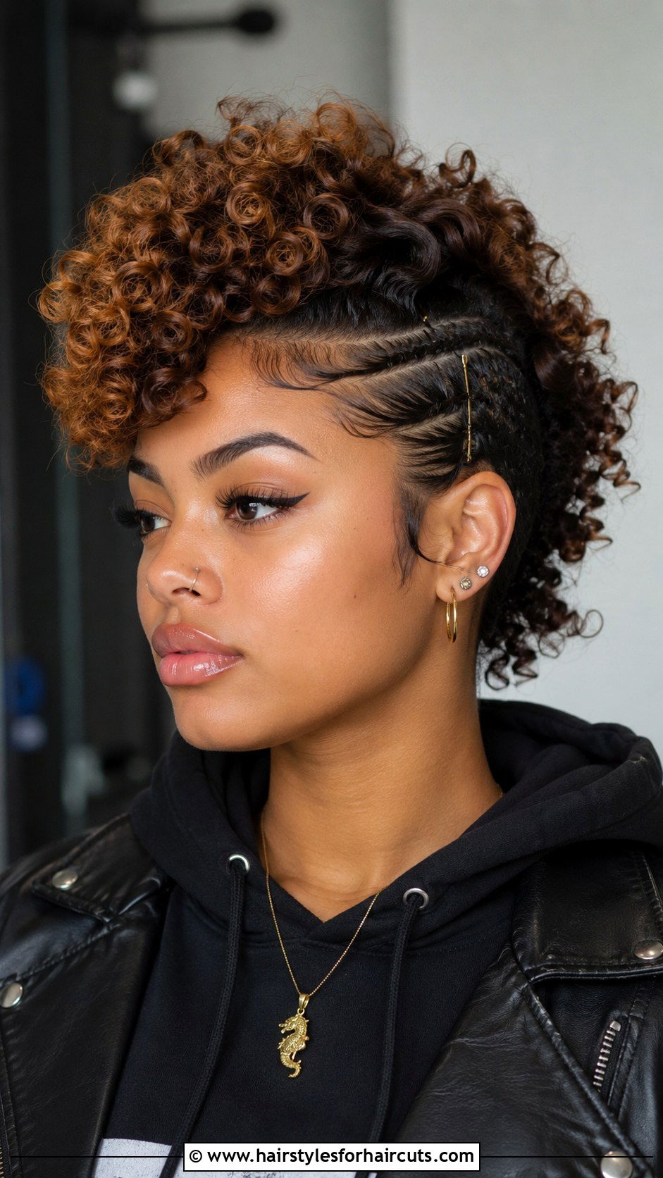 Curly Faux Hawk - 25 hairstyles for women curls - 25 hairstyles for women curls