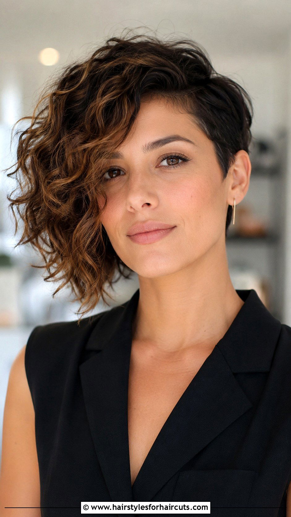 Curly Faux Hawk - 25 hairstyles on curly hair - 25 hairstyles on curly hair