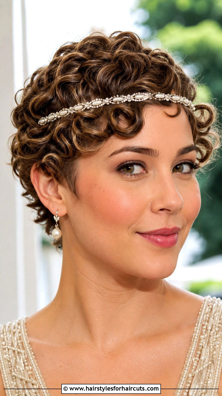 Curly Flapper Pixie Cut - 25 pixie 1920s hairstyles for short hair - 25 pixie 1920s hairstyles for short hair