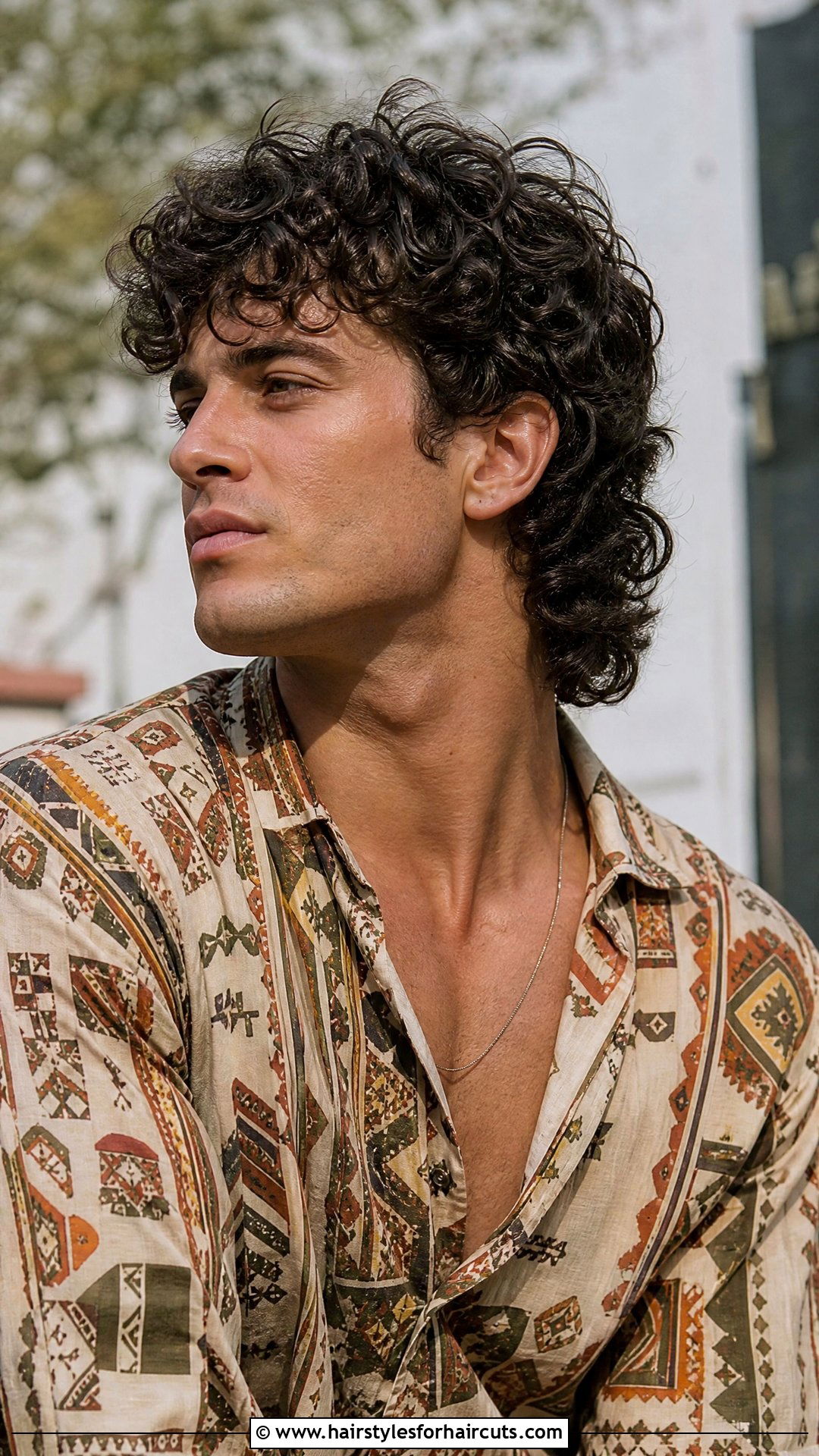 Curly Flow Mullet Haircut - 25 pat mahomes haircuts - 25 pat mahomes haircuts