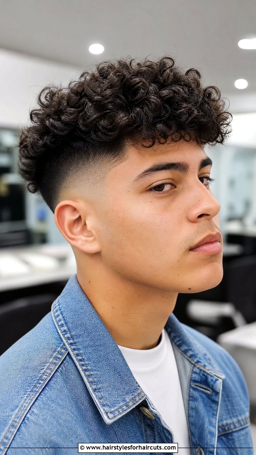 Curly Fluffy Fade - 25 fluffy hair fade haircuts - 25 fluffy hair fade haircuts