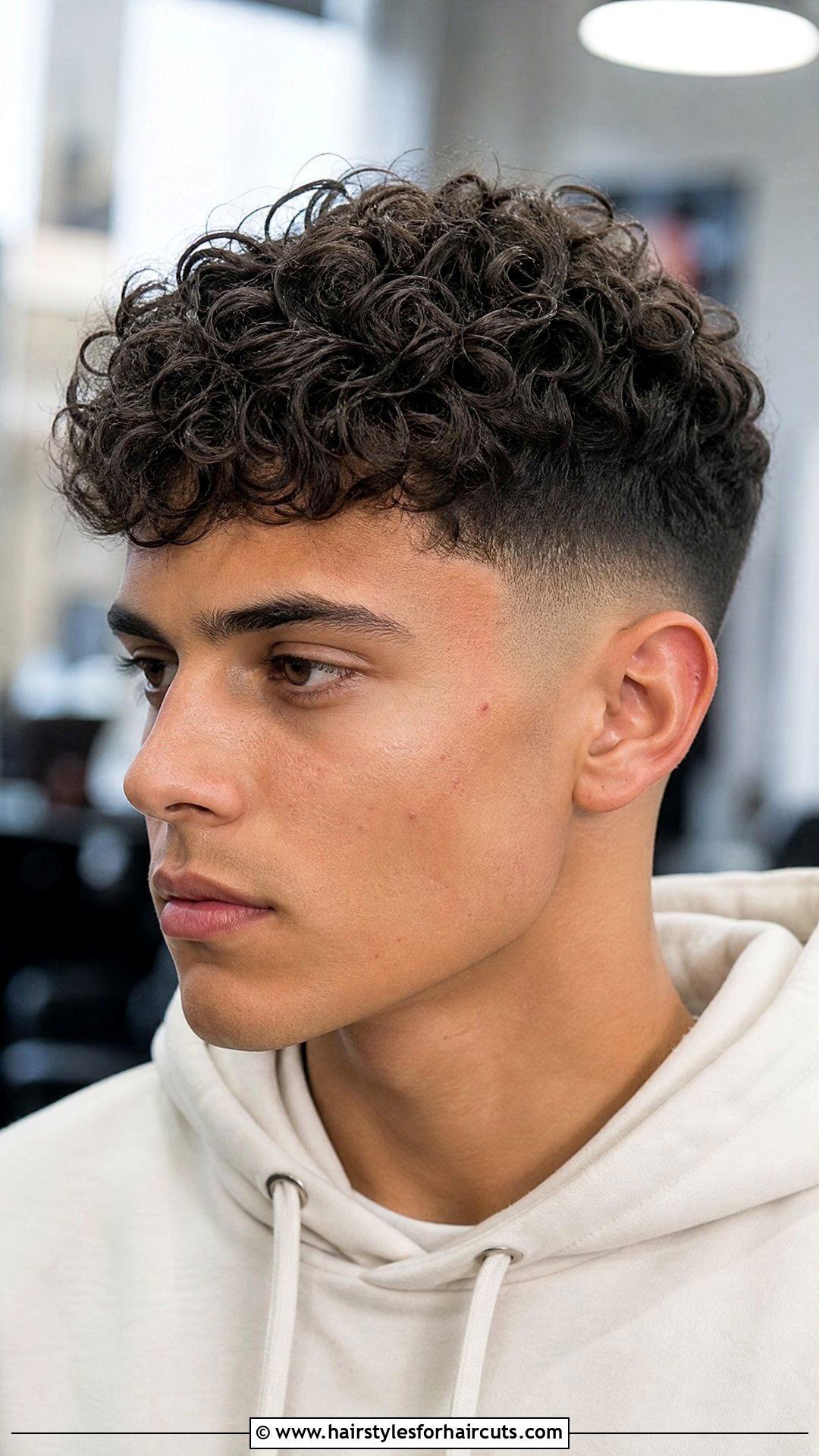 Curly French Crop - 25 french crop haircuts - 25 french crop haircuts