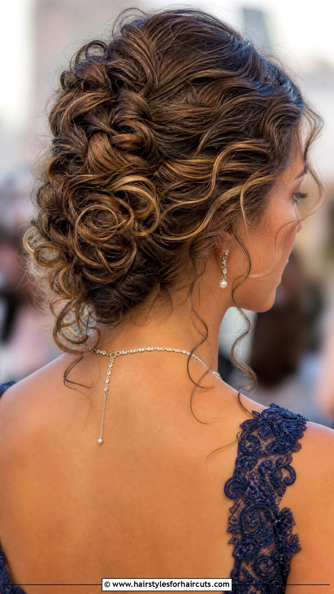 Curly French Twist - 25 wedding guest hairstyles for curly hair - 25 wedding guest hairstyles for curly hair
