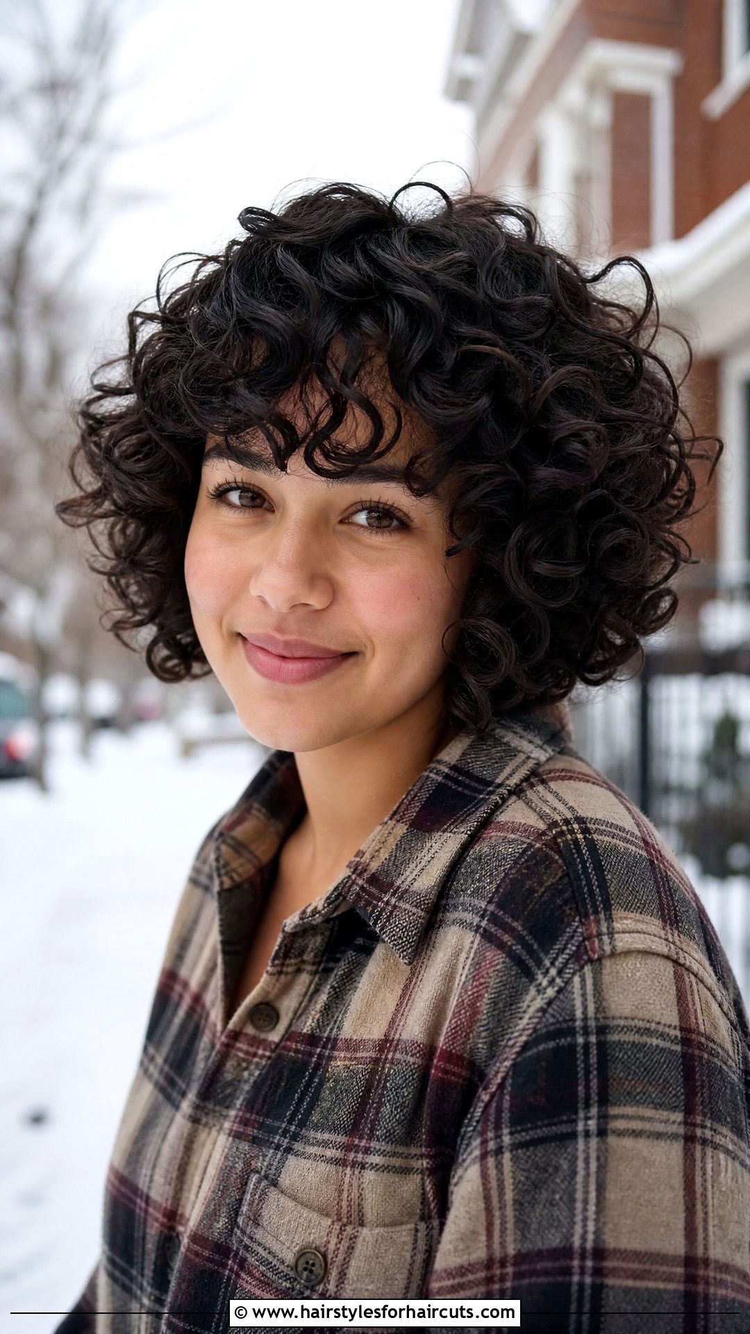 Curly Fringe Bob Haircut - 25 haircuts for very curly hair - 25 haircuts for very curly hair