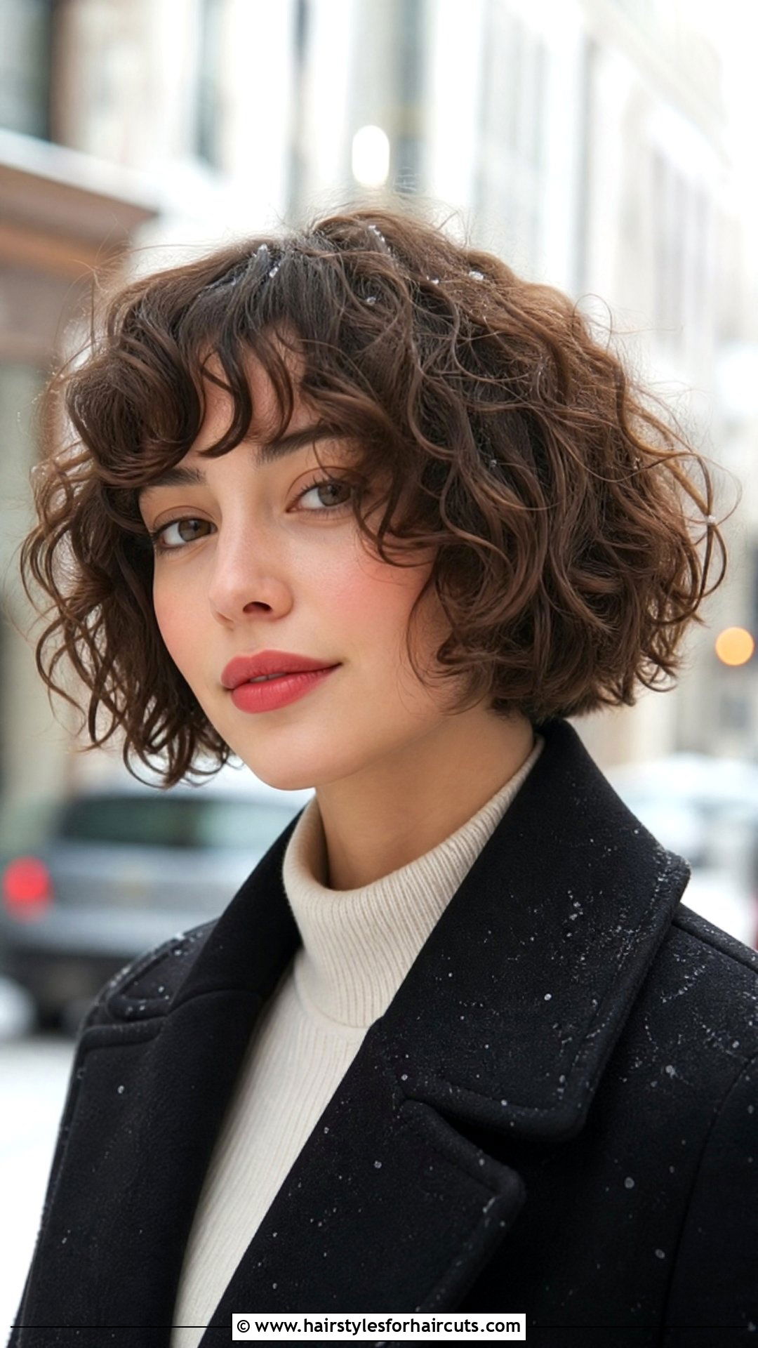 Curly Fringe Bob - 25 best haircuts for curly hair girl - 25 best haircuts for curly hair girl