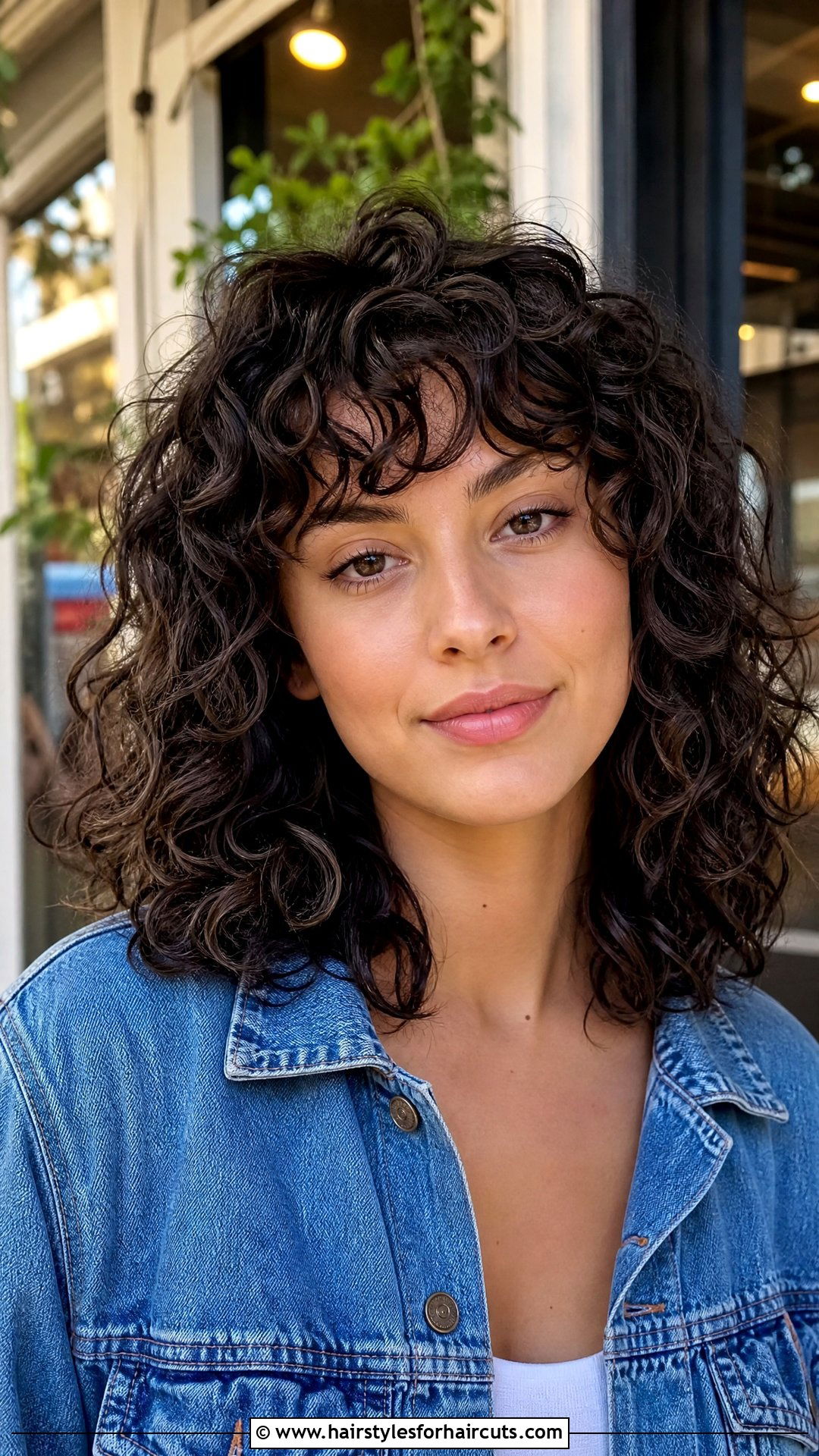 Curly Fringe Cut - 25 curly haircuts miami - 25 curly haircuts miami