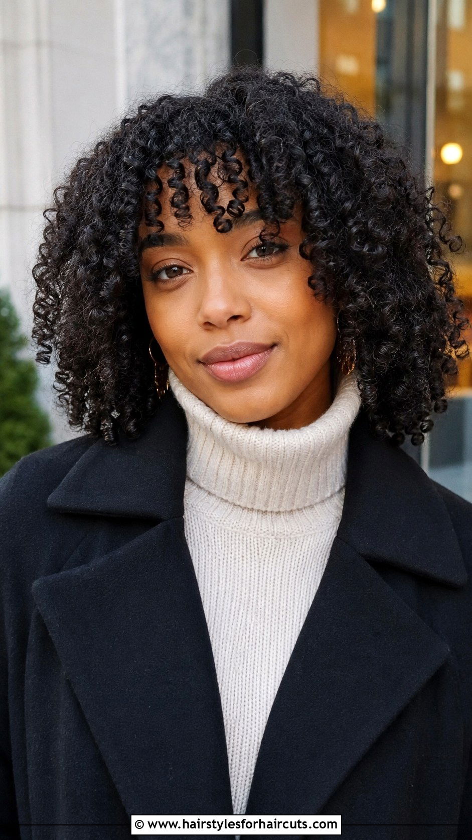 Curly Fringe Type 4 Haircut - 25 4 haircuts - 25 4 haircuts