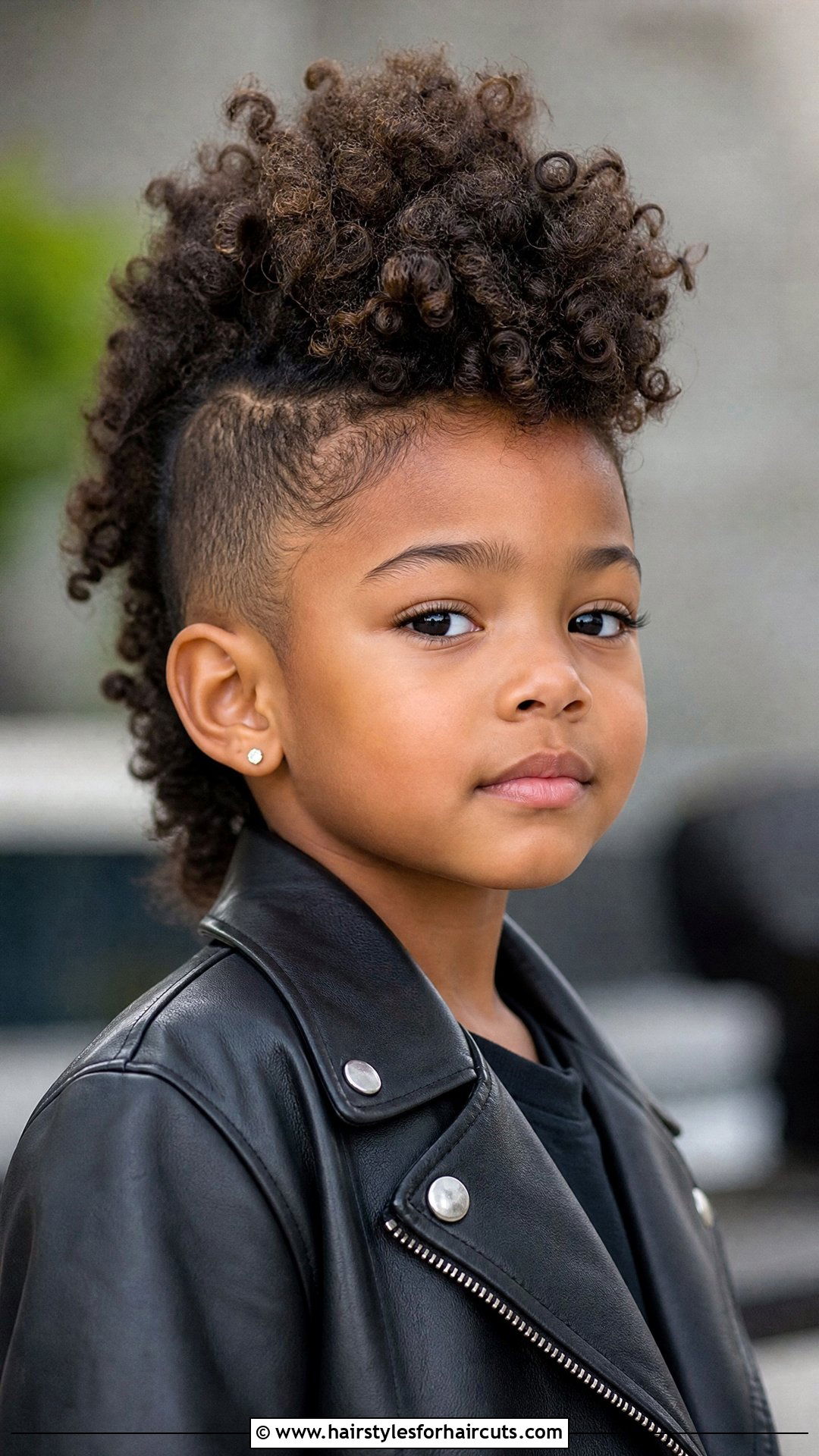 Curly Frohawk - 25 curly hair mixed little girl hairstyles - 25 curly hair mixed little girl hairstyles