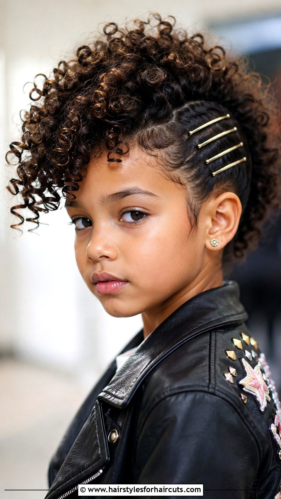 Curly Frohawk For Mixed Girls - 25 curly hair cute mixed girl hairstyles - 25 curly hair cute mixed girl hairstyles