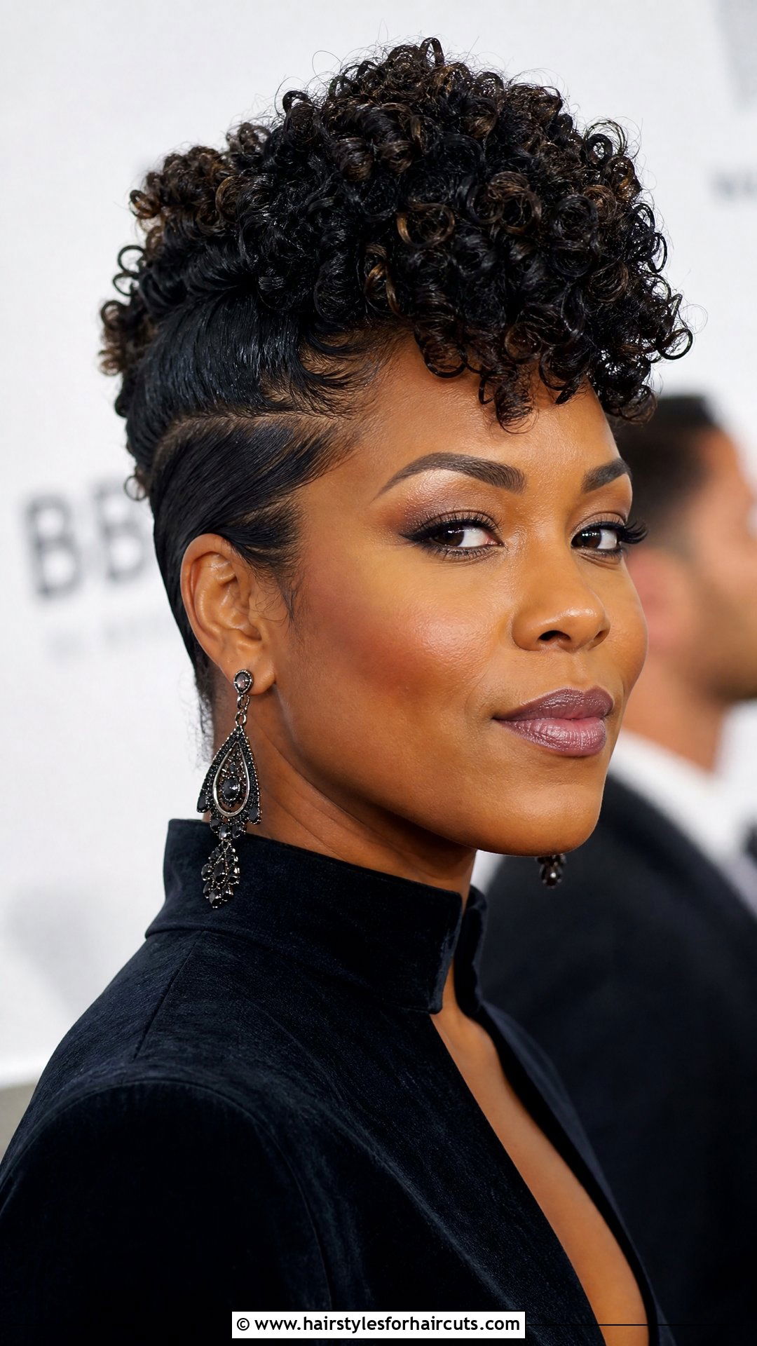 Curly Frohawk Short Hair - 25 formal hairstyles for short hair - 25 formal hairstyles for short hair