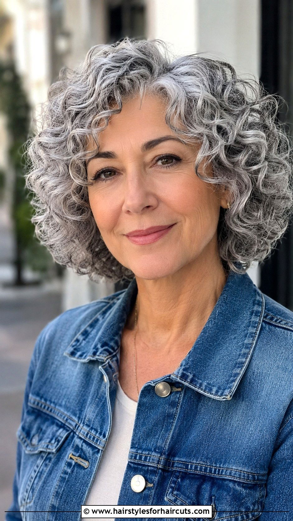 Curly Grey Bob - 25 bob hairstyles grey hair - 25 bob hairstyles grey hair
